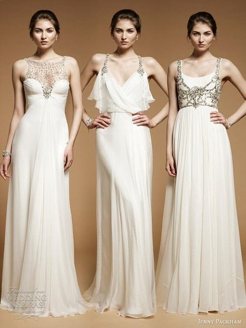 sleek, beautiful, elegante and wedding dress
