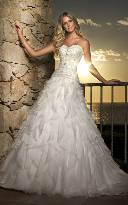 love, wedding dress and stella york