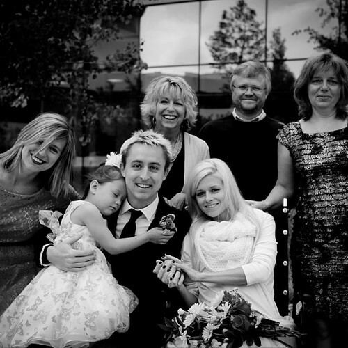 black and white, b&w, ryan key and family