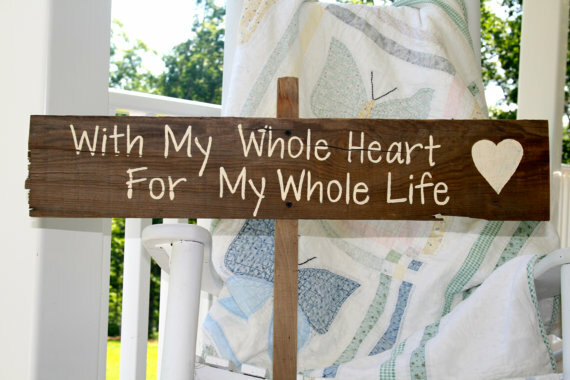 sign, handmade and wooden