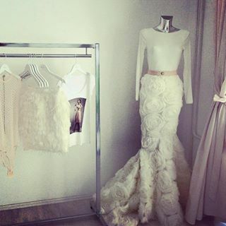 dress, white and love