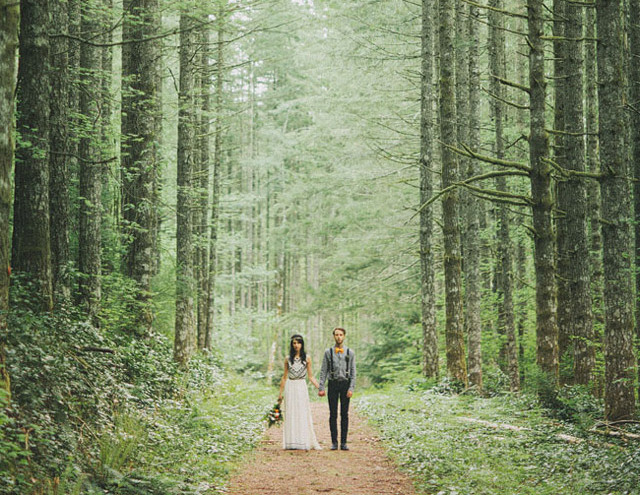 style, wedding dress, happy and trees