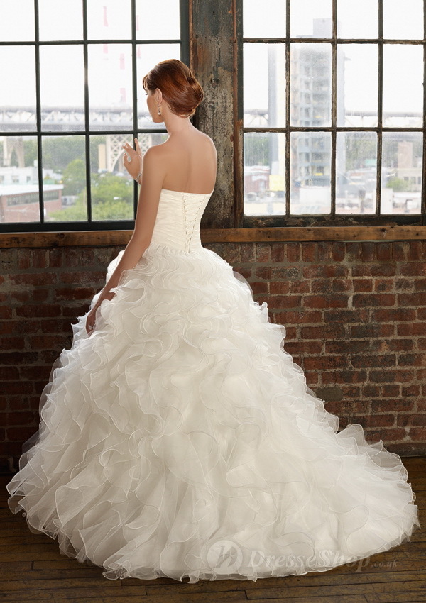 romantic, wedding dress, pretty and dream dress