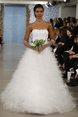 soft, wedding dress and fluffy