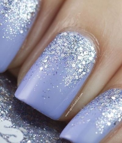 purple, sparkle and white