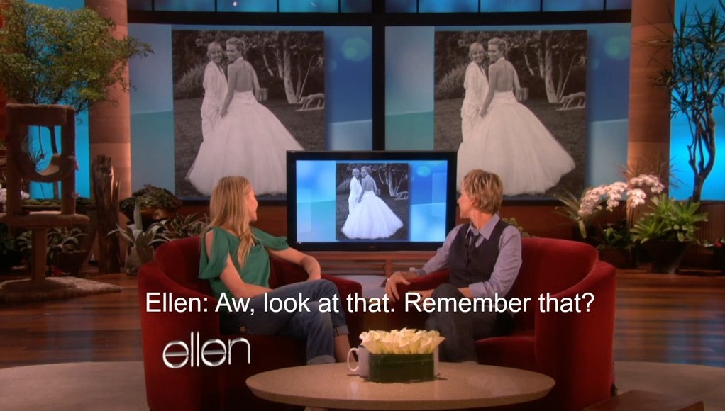 happy, married, photo and ellen