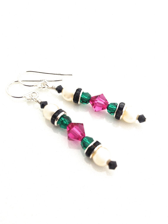 1930s, pink and green, art deco and 1940s