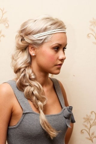 blonde girl, hair and braidhair