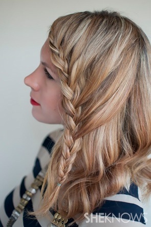 wedding hair, beauty and blonde girl