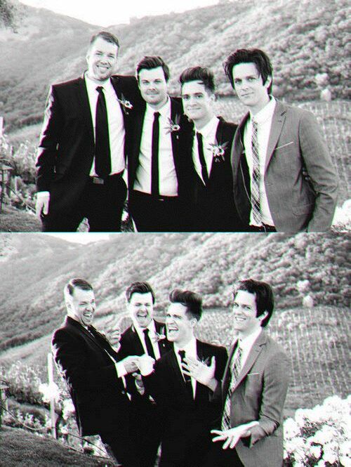 patd, panic! at the disco, spencer smith and P!ATD