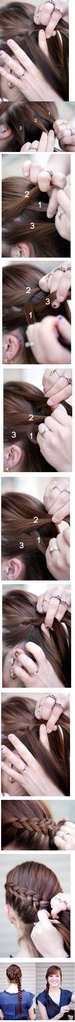 girly, do it yourself and braidhair