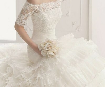 dream dress, wedding dress and white