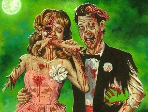 art, corpse, end of the world and romantic