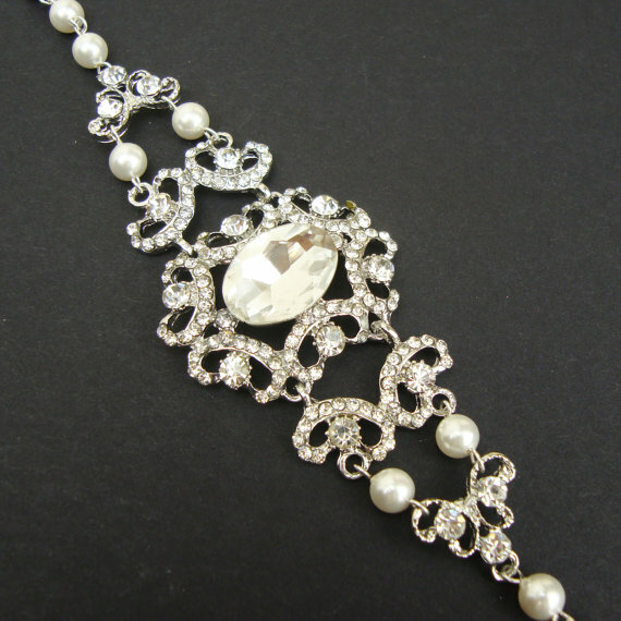 art deco, 1920s, bracelet and diamantes