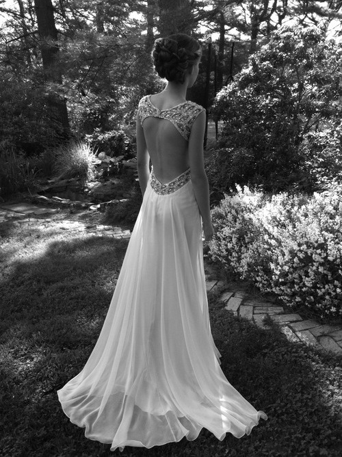 gorgeous, wedding dress, original and happy