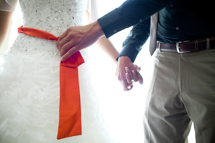 turkish wedding, bride, marriage and red band