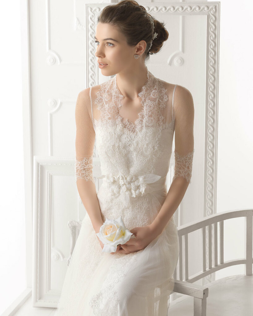 aire barcelona, wedding dress, couture wedding dress and 2014