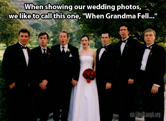 grandma, funny wedding and funny