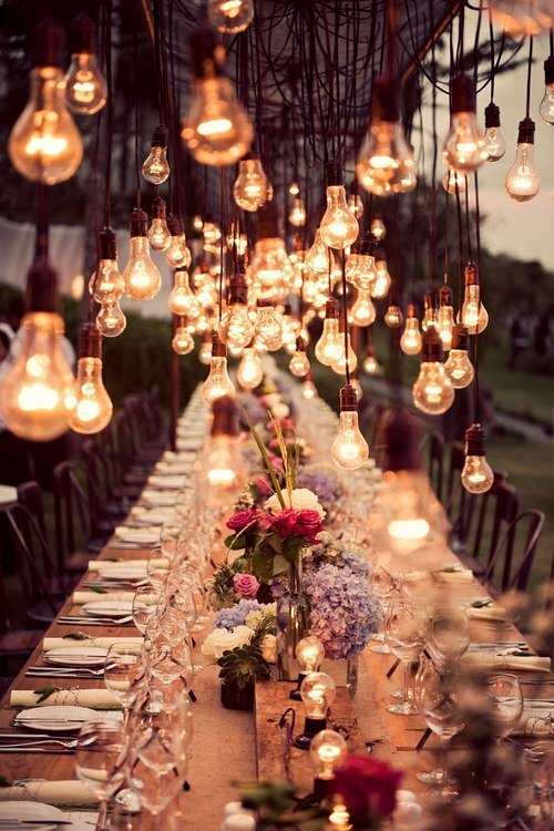 table, decoration, outside and aww
