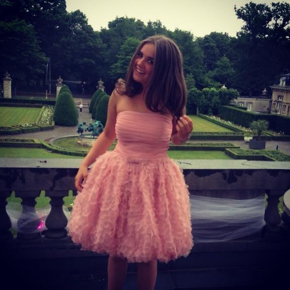 hair, laugh, bridesmaid and blue