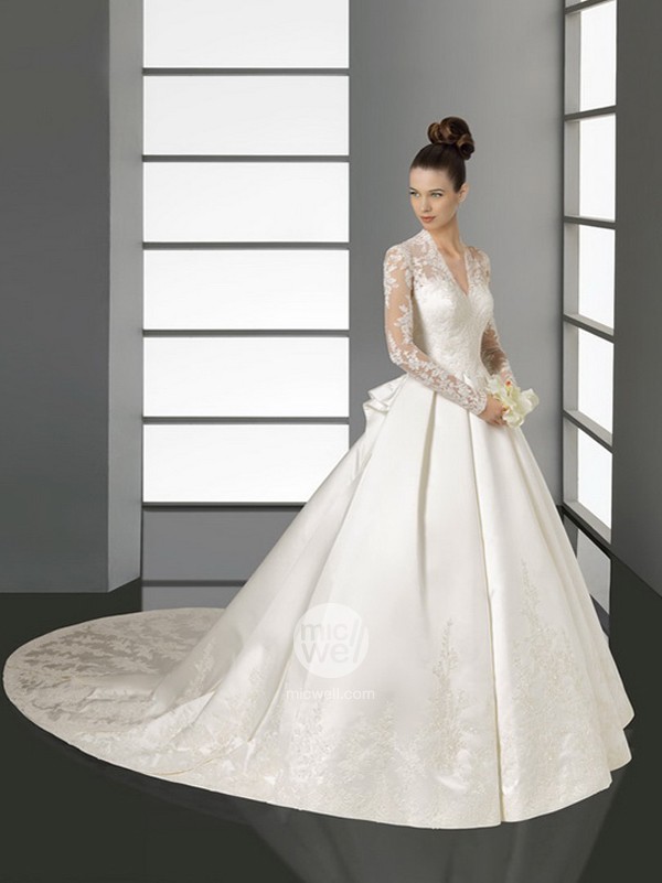 wedding dress and dreamlike dress