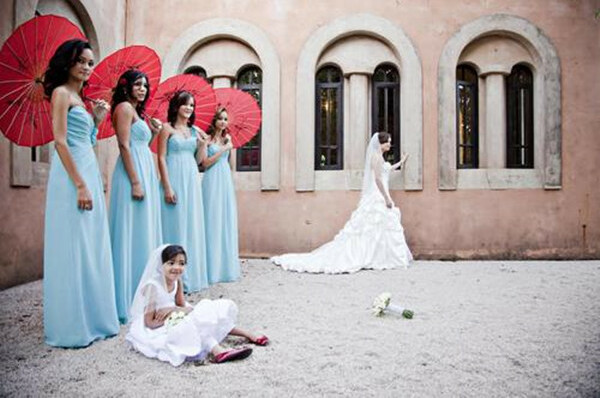 cocktail, hochzeit party and wedding dress