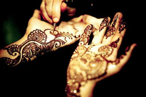 pretty, henna and islam