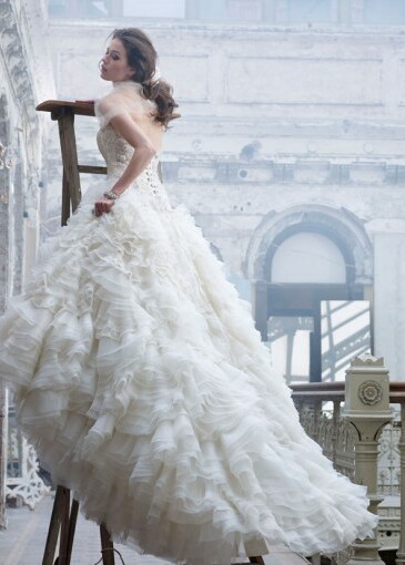 style mode, wedding dress traumkleid and fashion