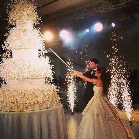 firework, amazing, man and cake