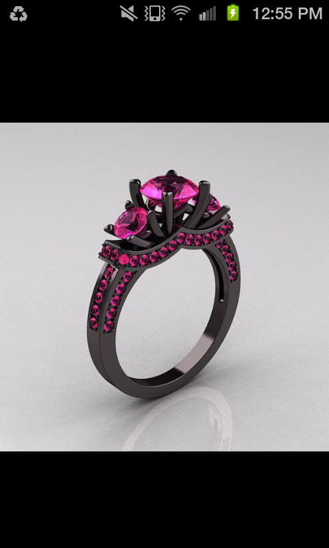 dress, jewelery, ring and pink