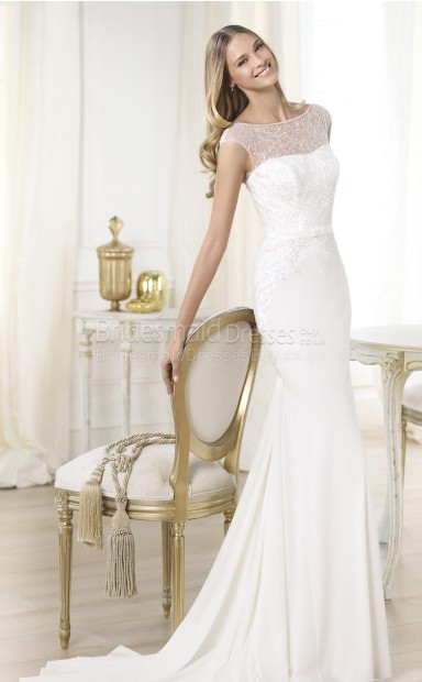 morden wedding dress, dress and lace