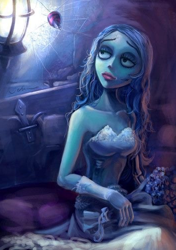 the corpse bride, bride and woman