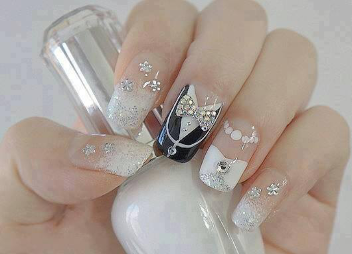 nailart, cute, beauty and girls