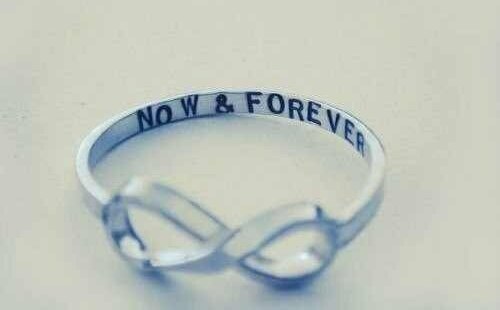 forever, silver and ring