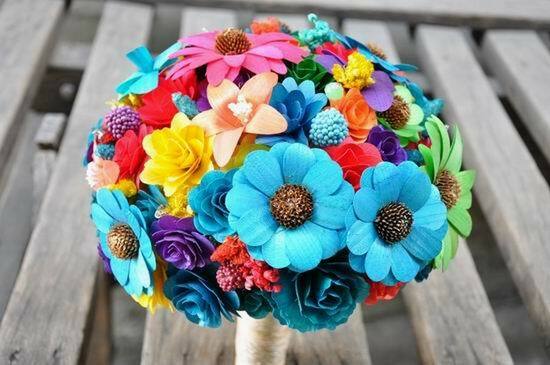 love, rainbows and rainbow wedding ideas