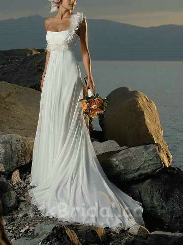 chiffon wedding dress, beach wedding dress and beach wedding dresses