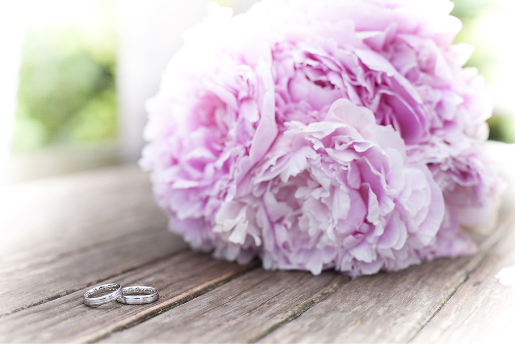 forever, bride, rings and flowers