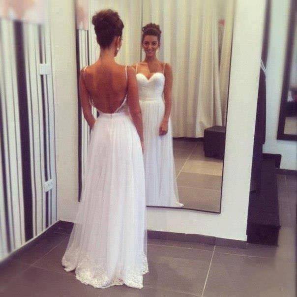 classy, wedding dress, shick and white