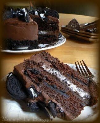 want, cake and oreos