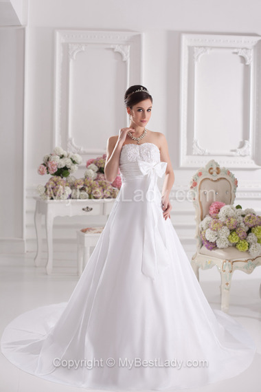 beaded wedding dress, lace up wedding dress and mybestlady.com
