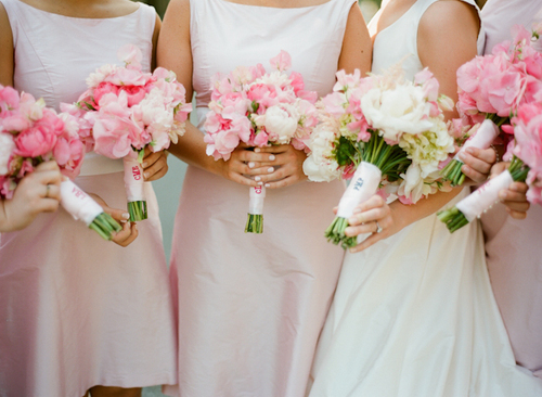bridemaids, roses and love