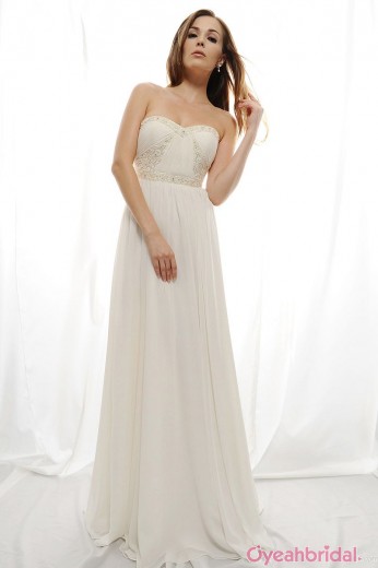 pimple wedding dress, empire and sweetheart