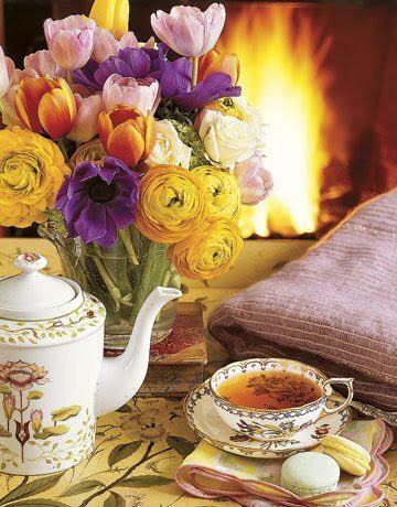 tea, coffee and breakfast
