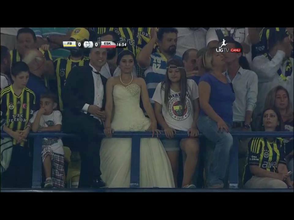 bride, fenerbahce, during and match