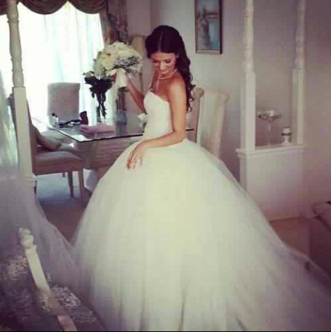 dress, kleid, bride and hochzeit