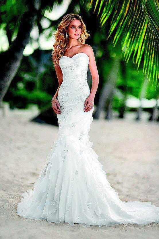 cute, brides, wedding dress and lovely