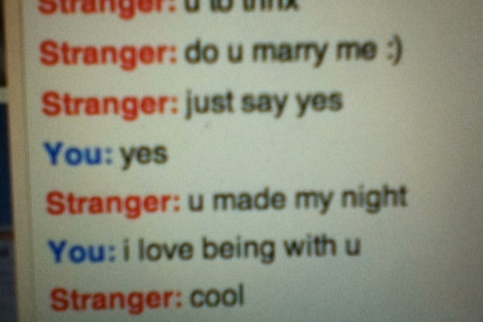 funny, omegle, stranger and chat