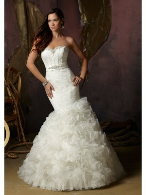 strapless, wedding dress and wedding dresses