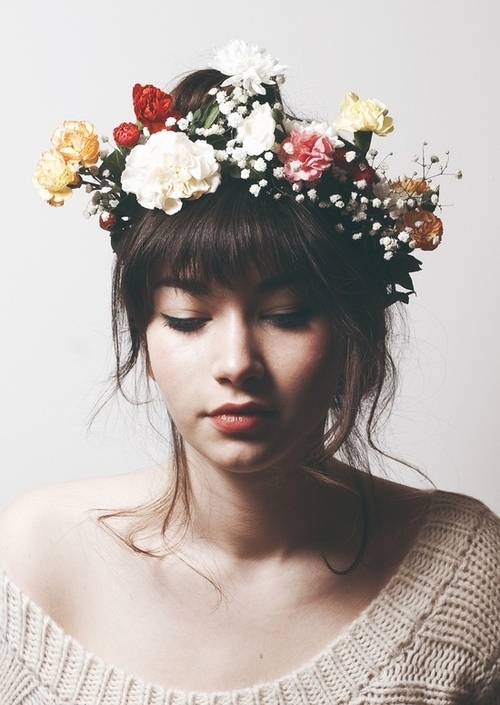 Headbands, flower crown, pretty and Prom