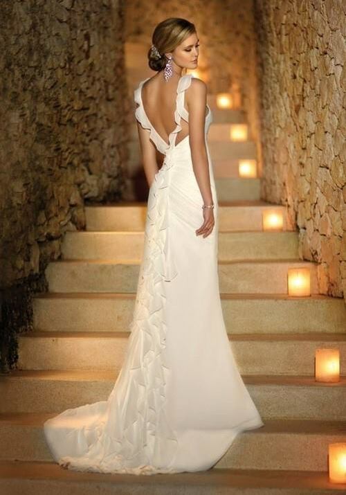 weddingdress, candle, purity and white